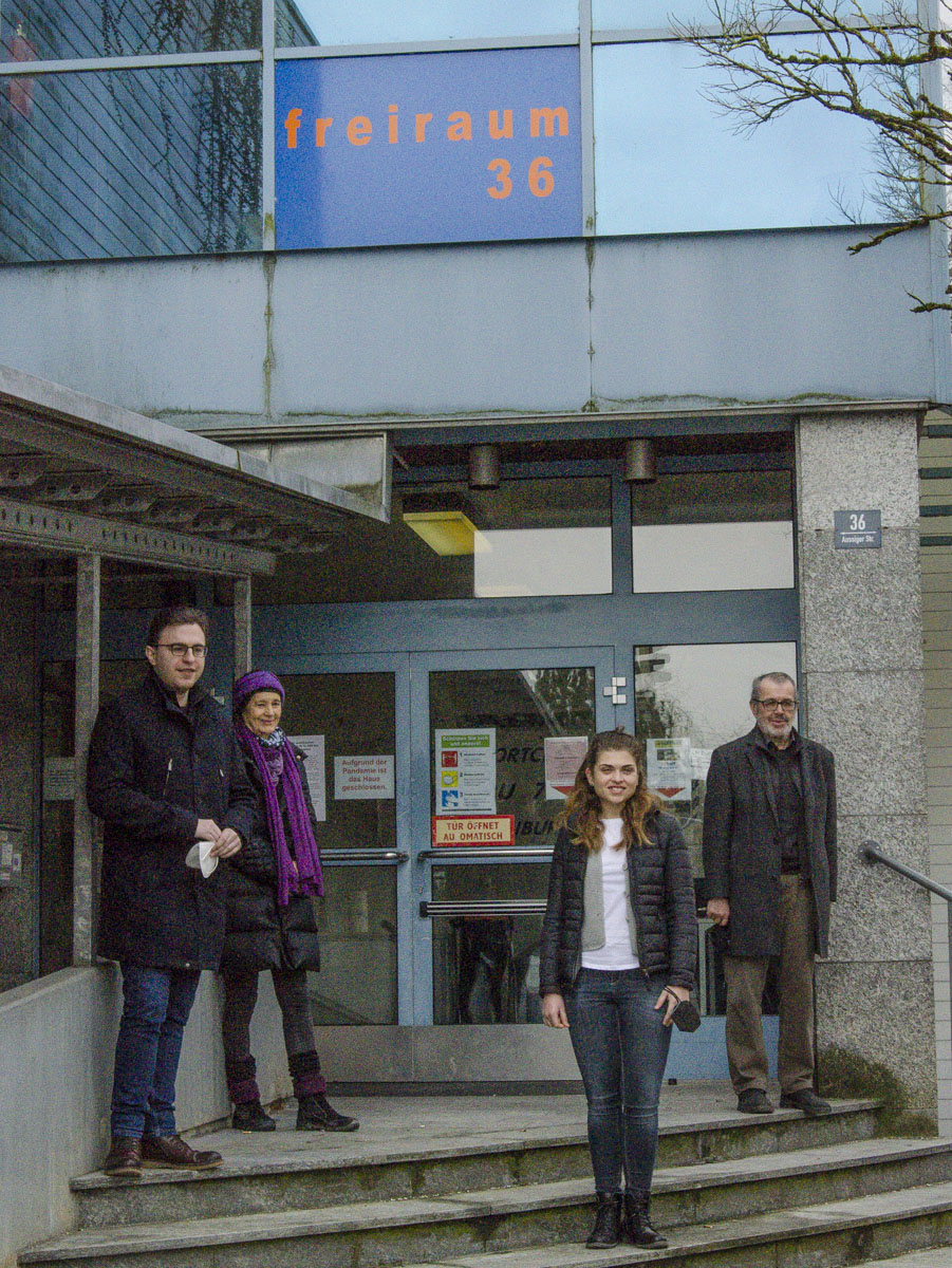 Der "Freiraum" setzt sich für den Erhalt des Vereinshauses ein. (Foto: Robert Attenhauser)